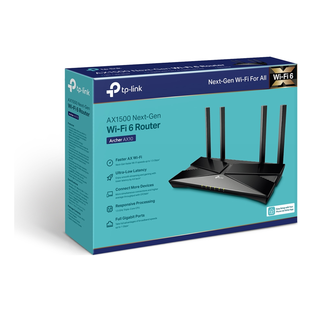 Router Inalámbrico TP-LINK Archer AX10