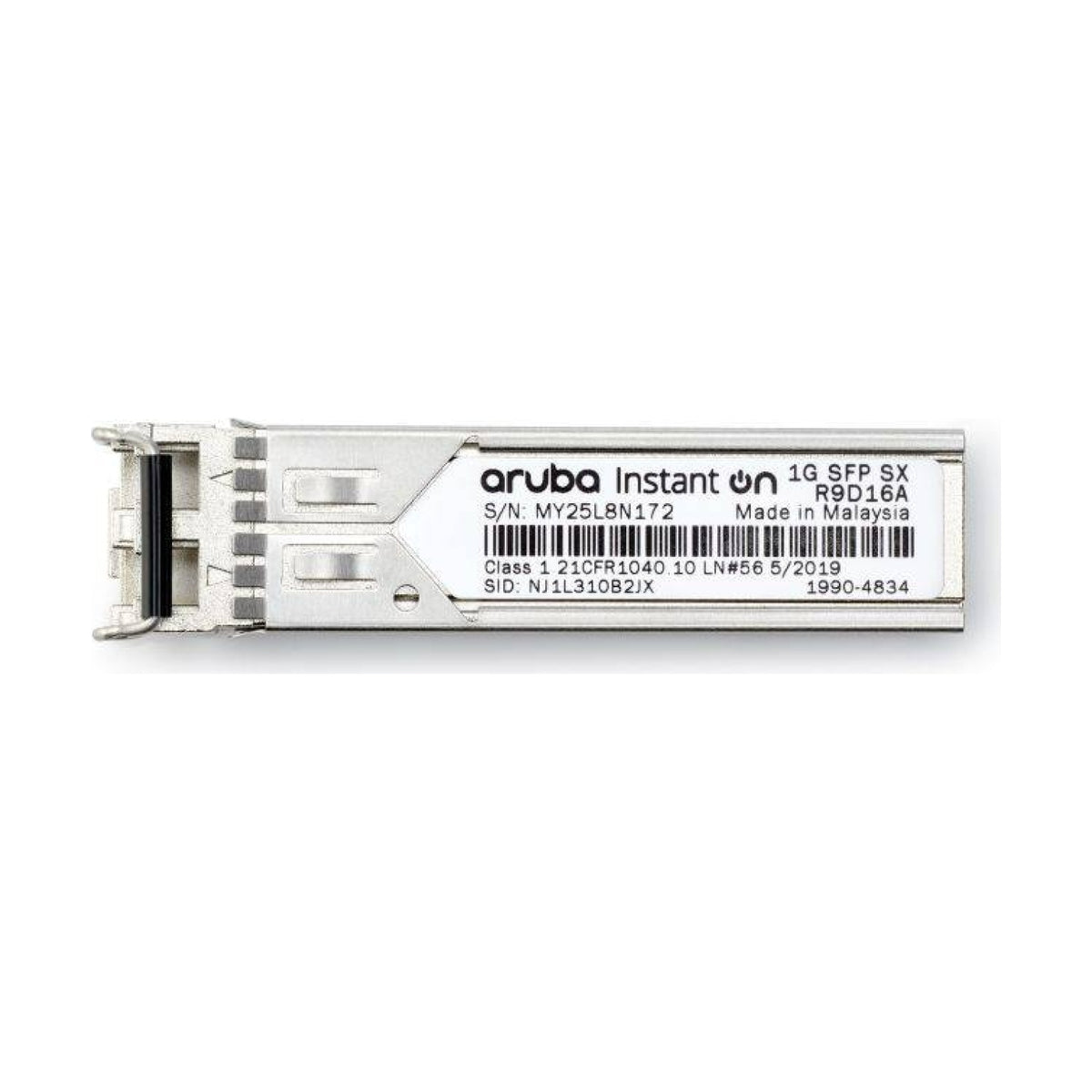 Transceptor ARUBA Instant On 1 Gbps SFP LC SX 500 m OM2 MMF (R9D16A)