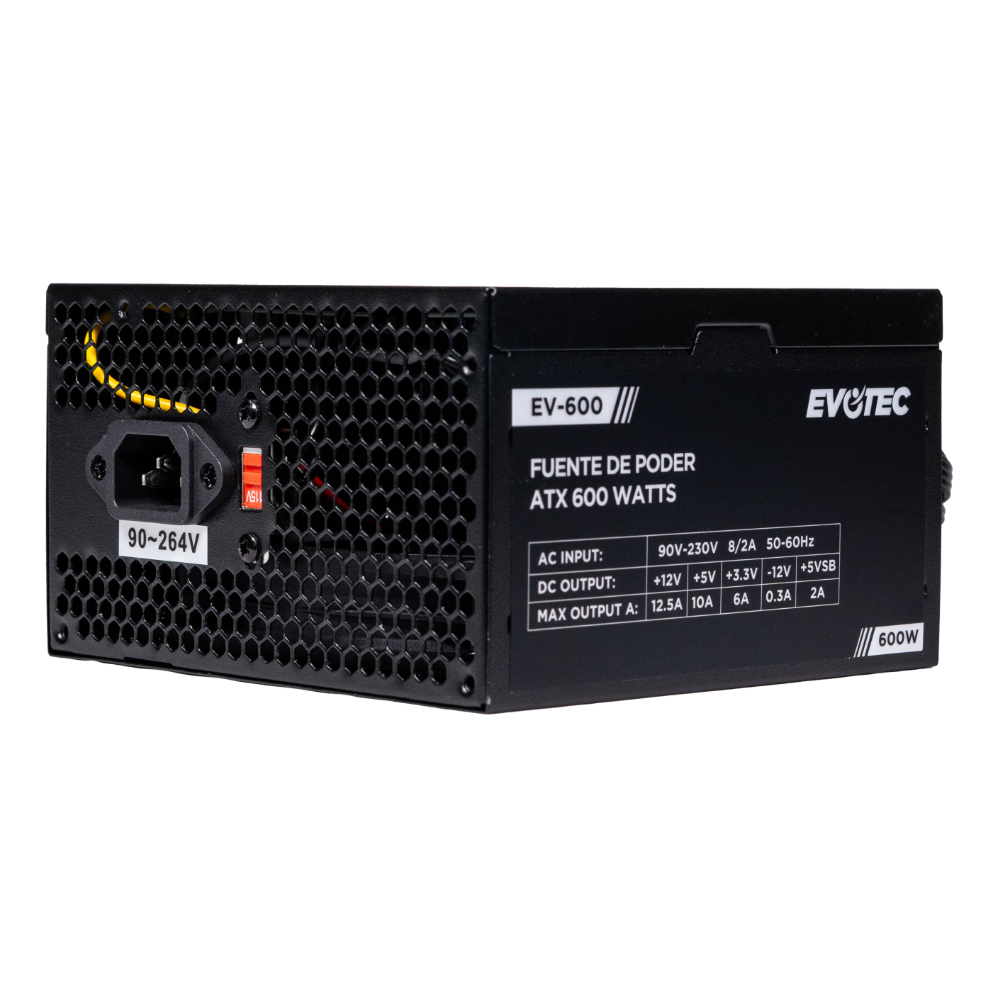 Fuentes de Poder EVOTEC Ev-600