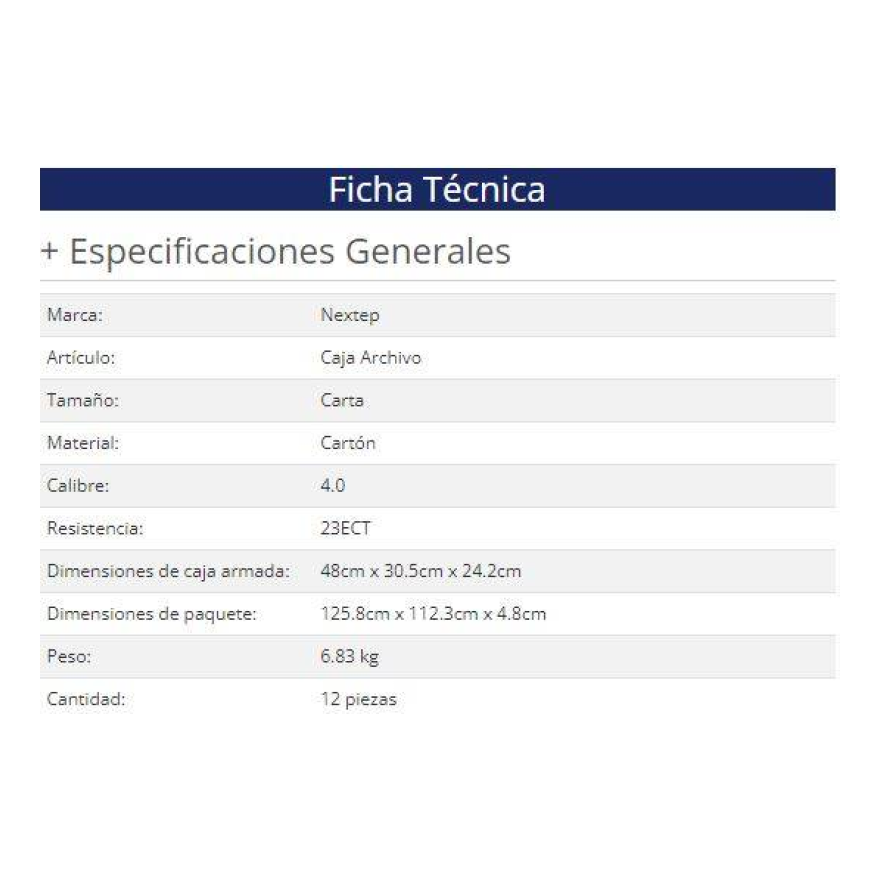 Caja Nextep NE-058C