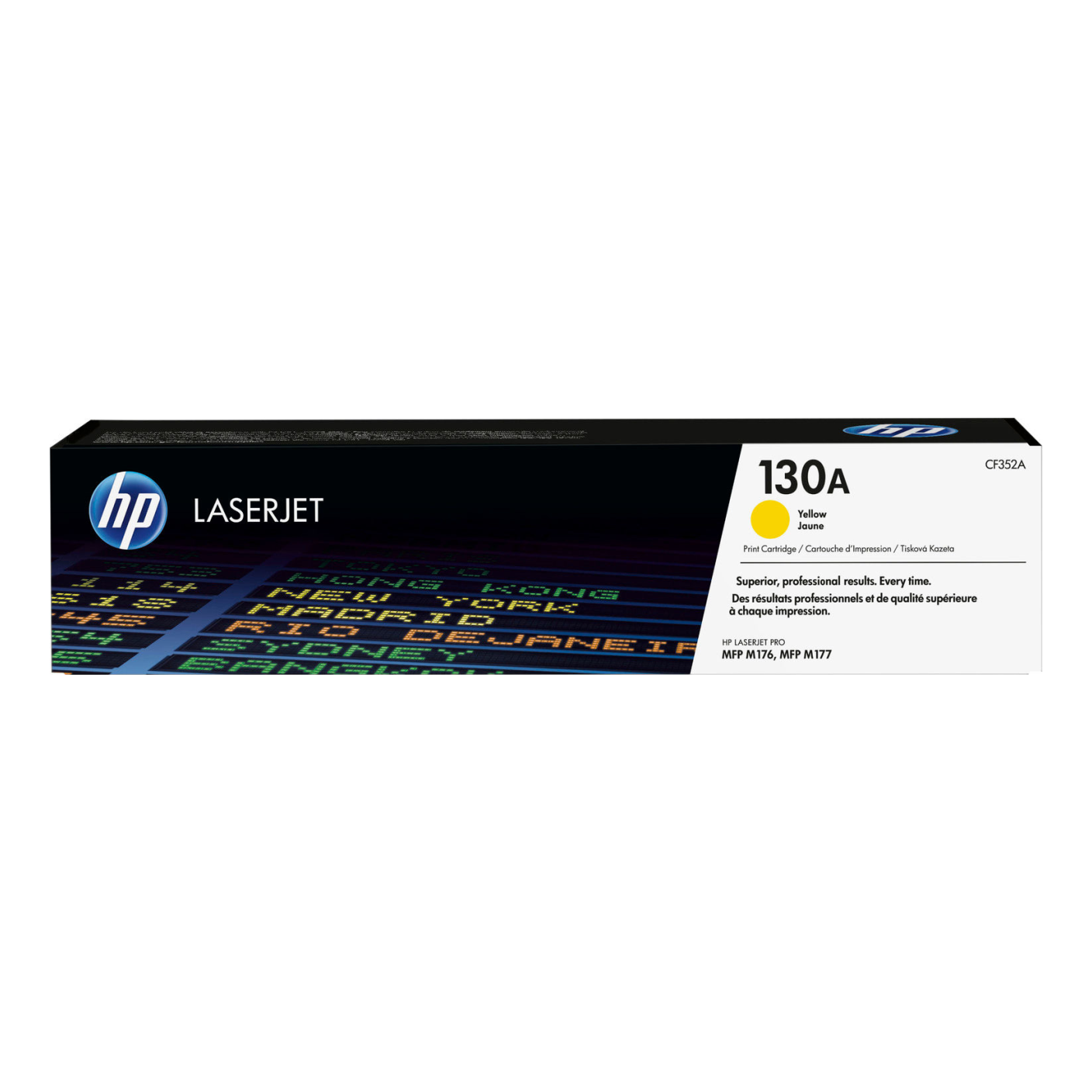 Tóner HP Original 130A Amarillo – Para M154, M180, M181 (CF352A)