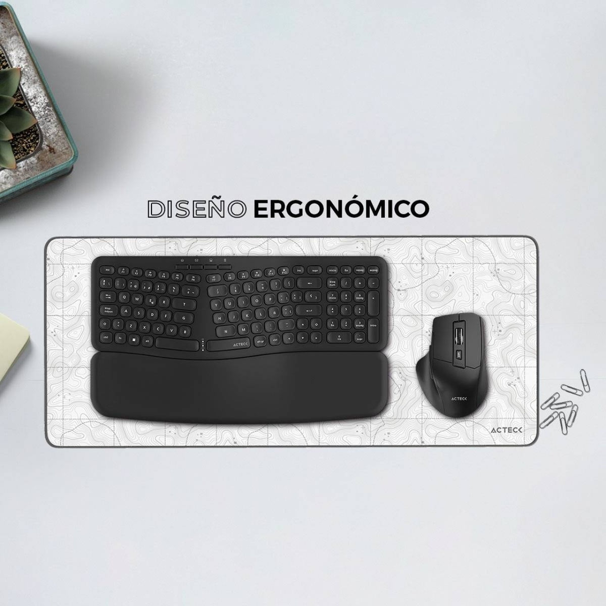 Kit de Teclado y Mouse ACTECK MK650 Inalámbrico (AC-939867)