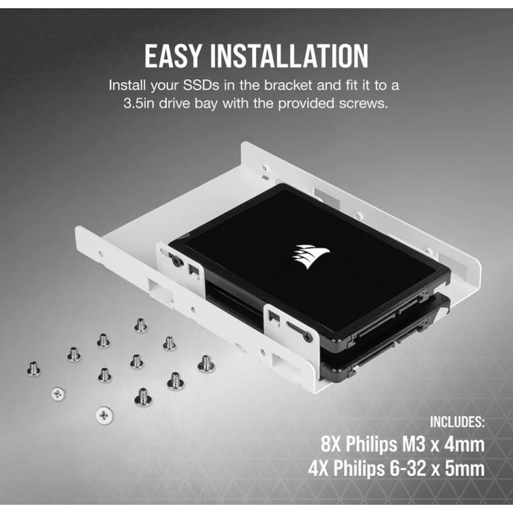 Accesorios para Racks CORSAIR CSSD-BRKT2W