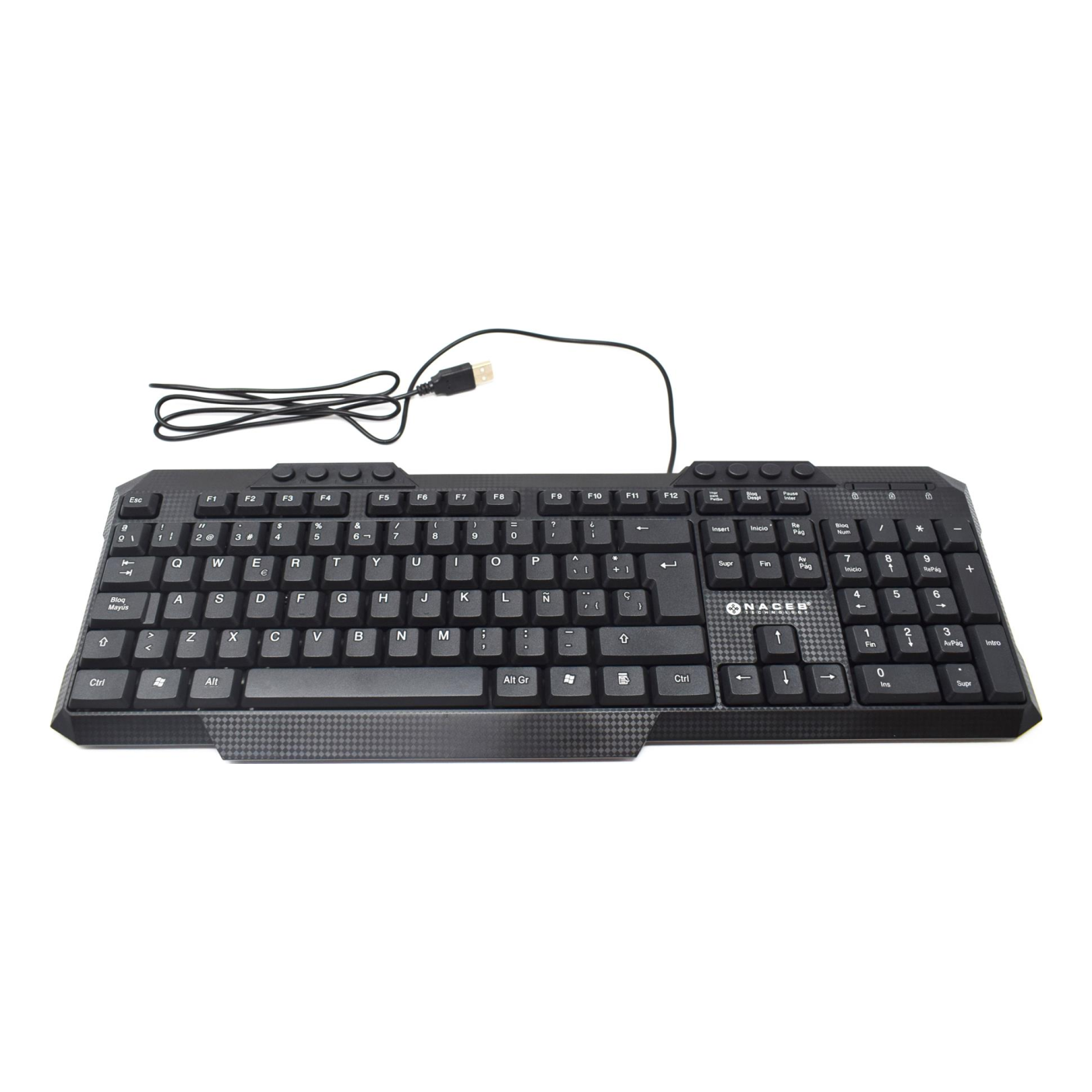 Kit de Teclado y Mouse Naceb Technology NA-618