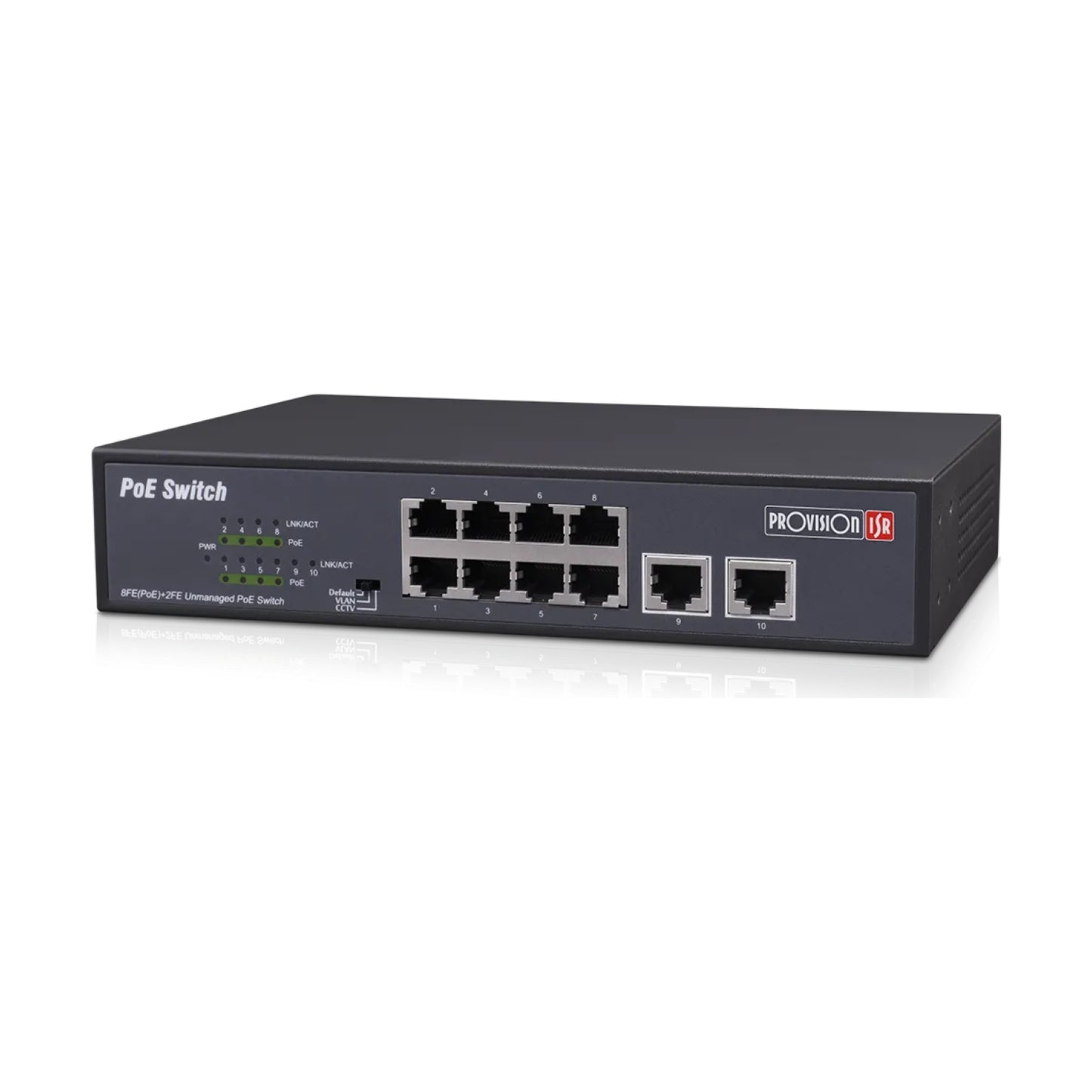 Switch PROVISION-ISR POES-08120C+2I-V2