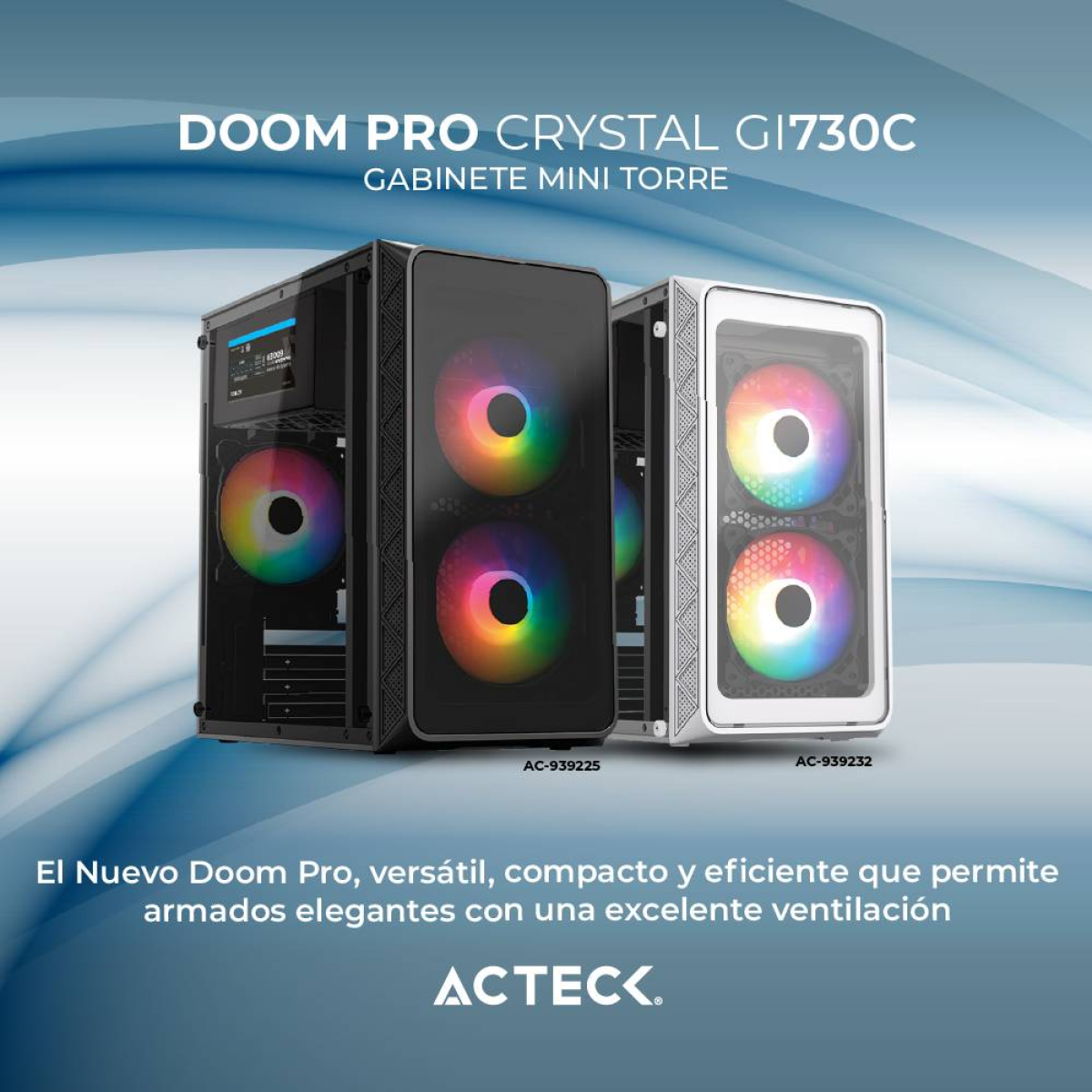 Gabinetes para computadoras ACTECK GI730C