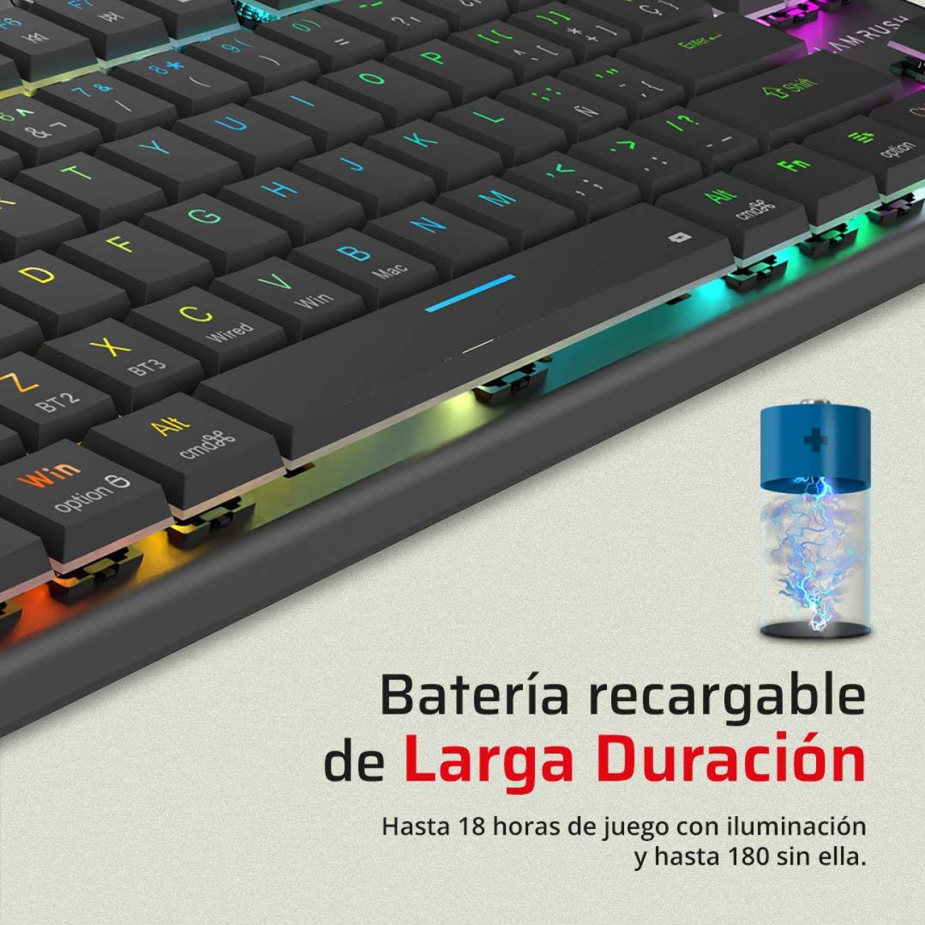 Teclados Gaming Balam Rush GK959