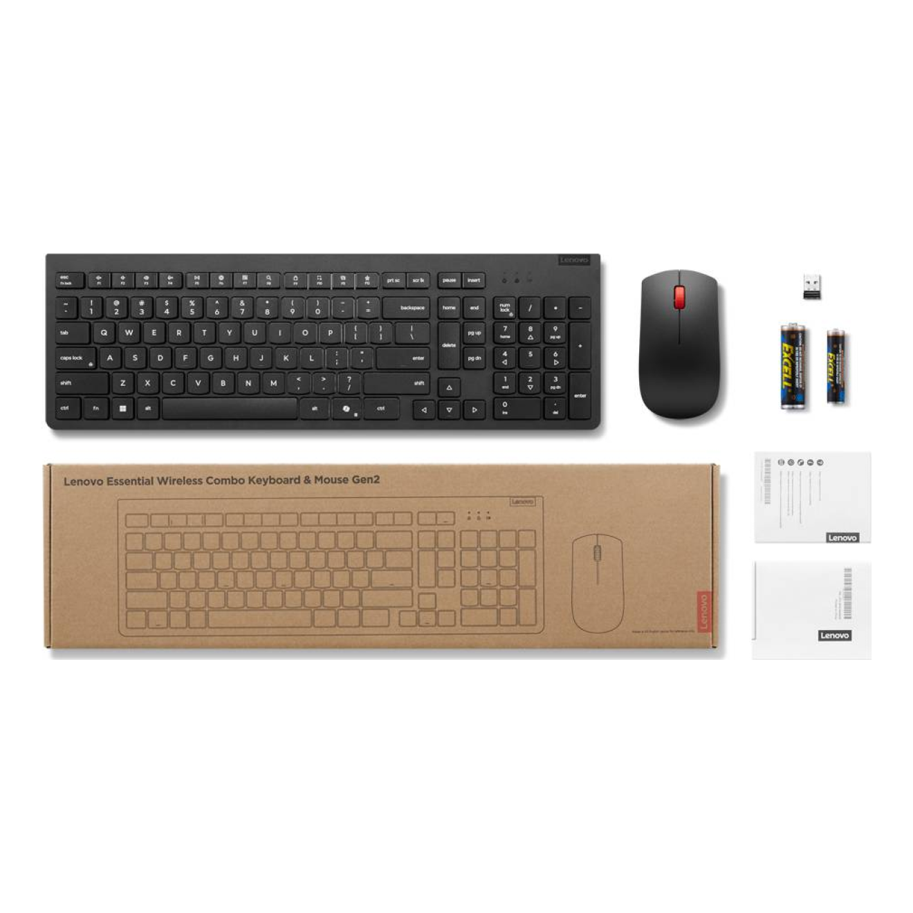 Kit teclado y mouse LENOVO 4X31R64500