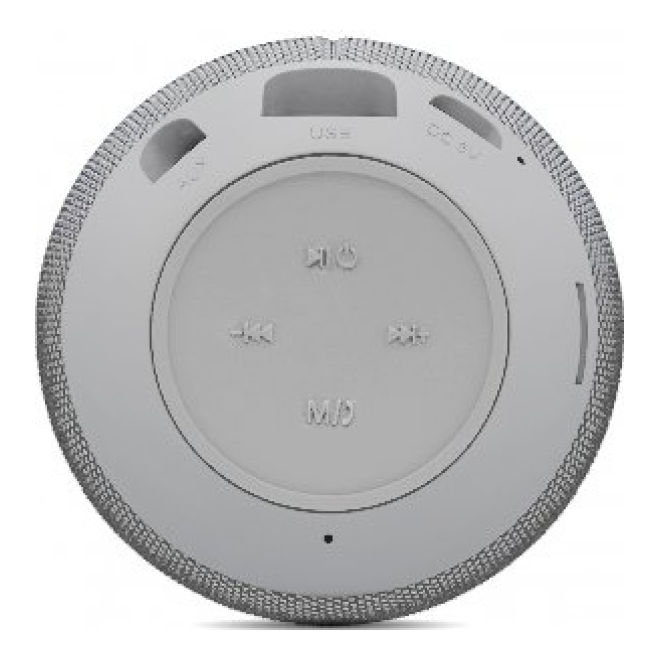 Bocina Bluetooth FM Redonda G BROBOTIX 263052