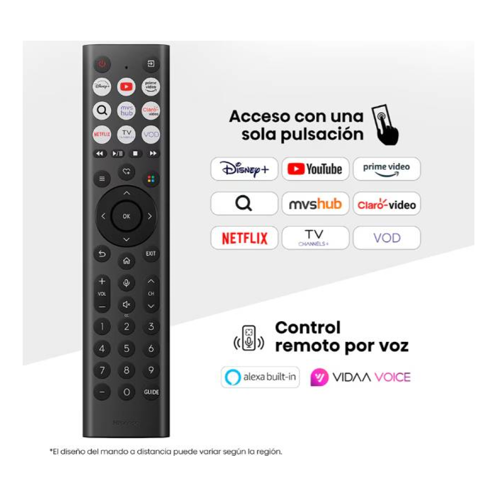 Televisiones Hisense 75QD6QV