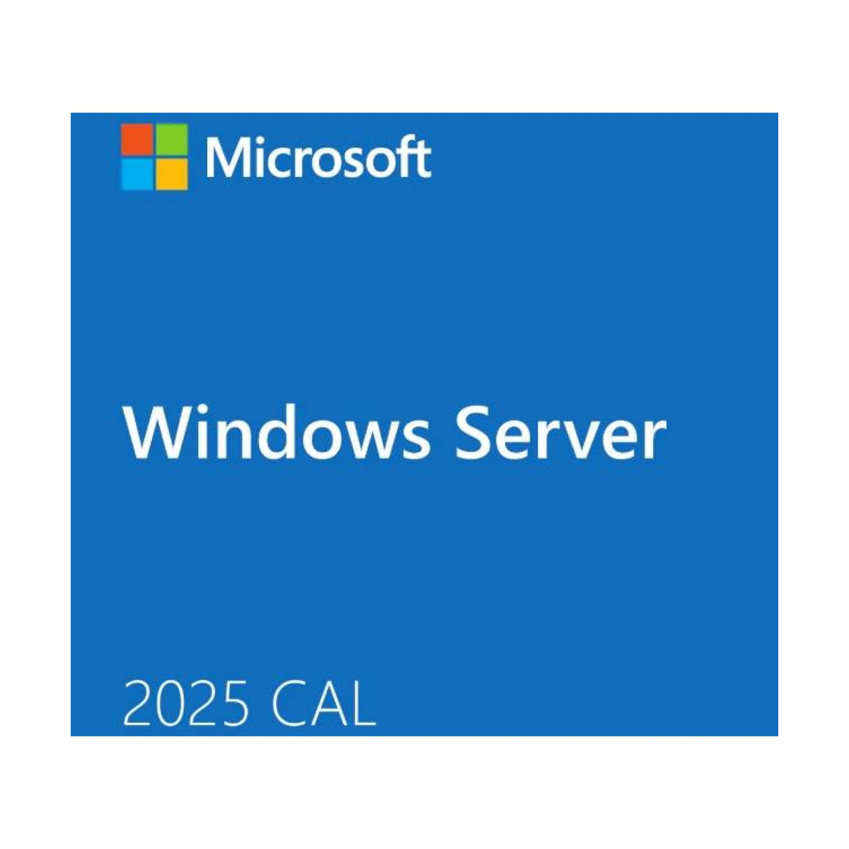 Licencia Microsoft Windows Server 2025 CAL para 1 Usuario, CSP Perpetua (DG7GMGF0PWHT0002C)