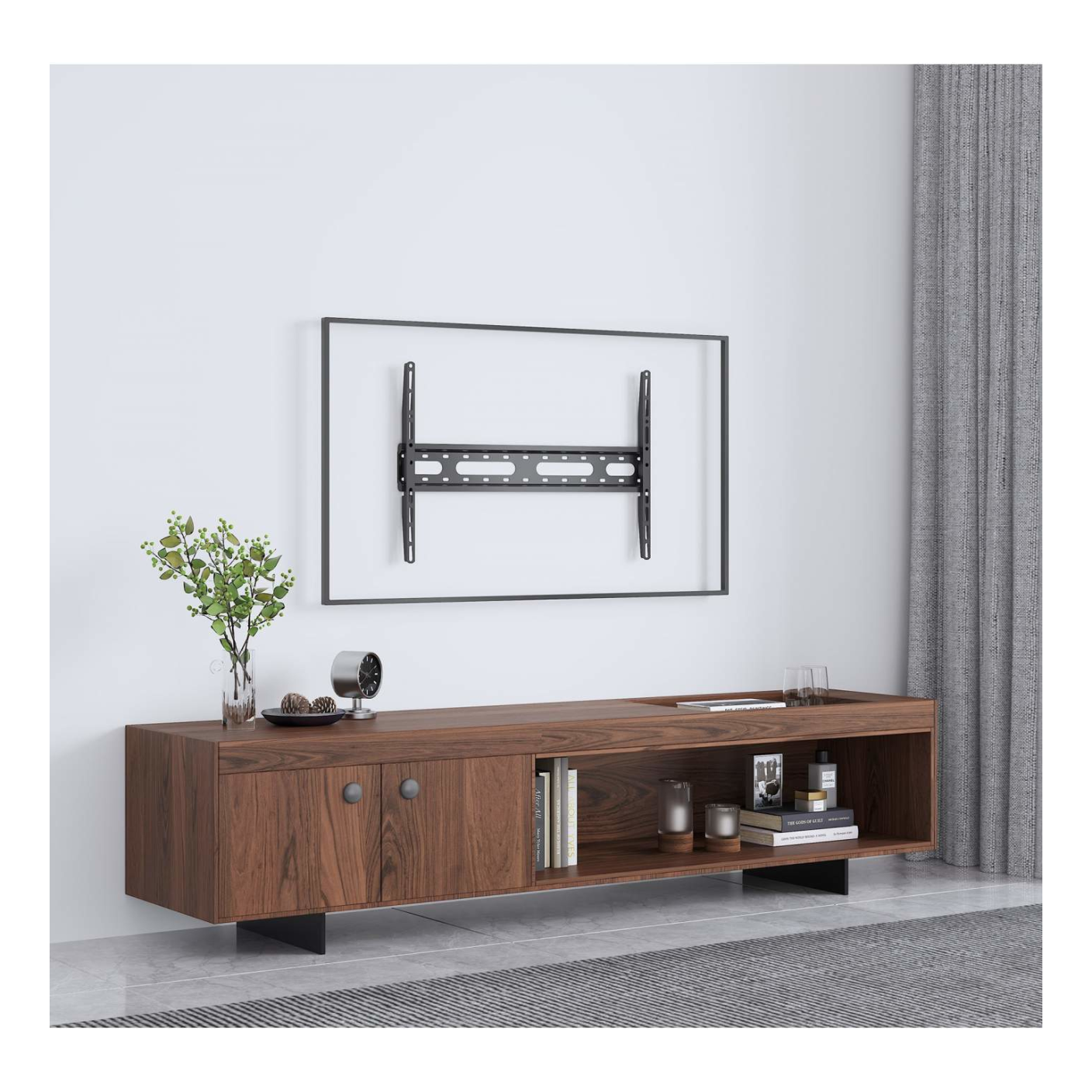 Soporte Fijo de Bajo Perfil para TV MANHATTAN 462273