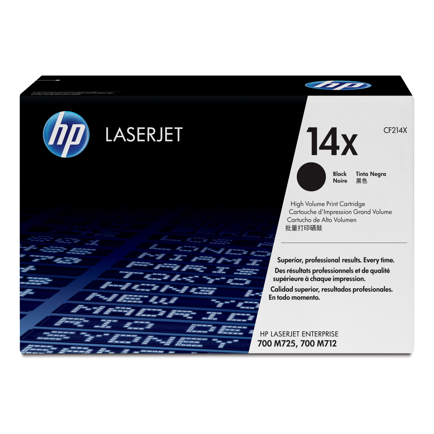 Tóner HP Original 14X Negro – Para LaserJet Pro M401, LaserJet Pro M425, LaserJet Pro MFP M435 (CF214X)