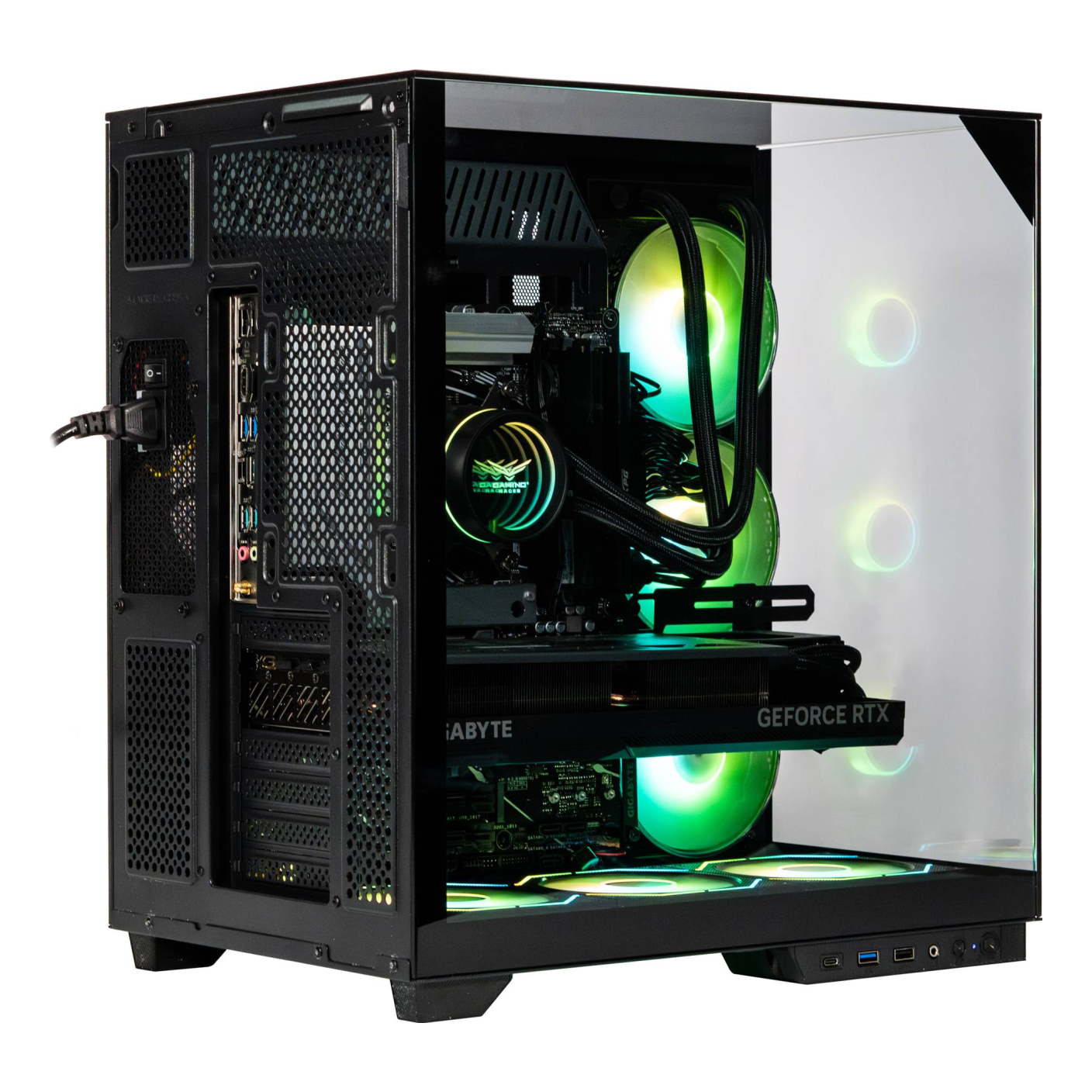 Gabinetes Gaming Naceb Technology NA-0639
