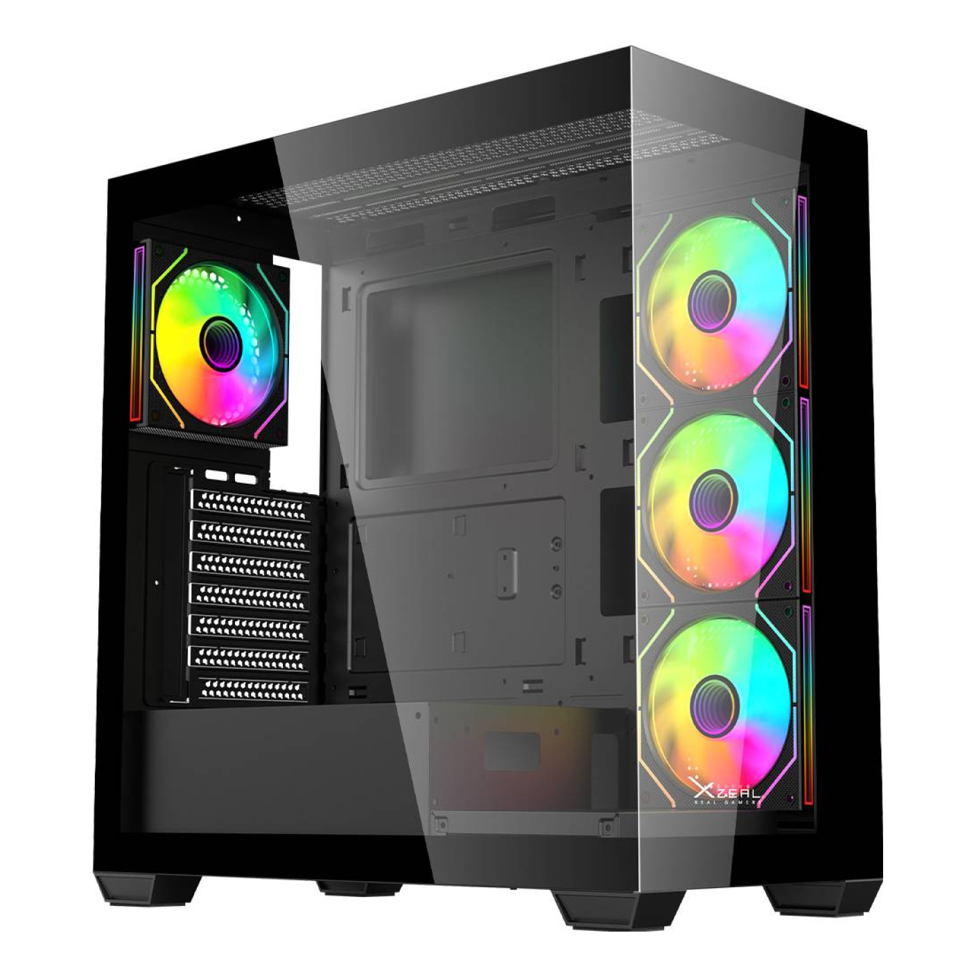 Gabinetes Gaming Xzeal XZCGB08B
