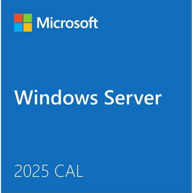 Licencia Microsoft Windows Server 2025 CAL para 5 Usuarios (EP2-25289)