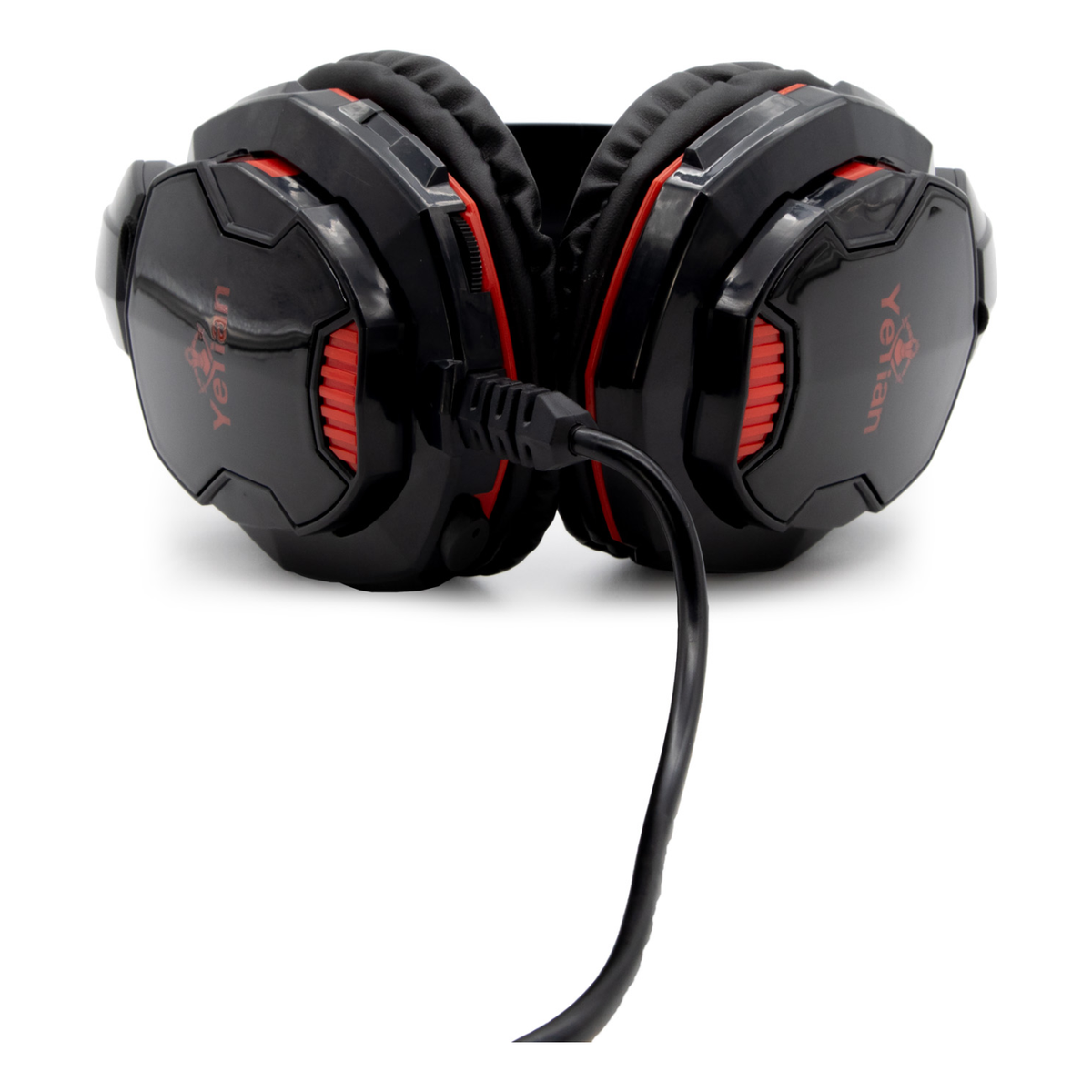 Diadema Yeyian Tempest Serie 2000 YH2000 Alámbrica con LED, 3.5 mm y USB