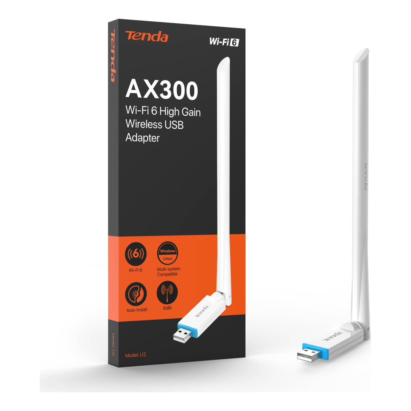 Adaptador de red TENDA U2