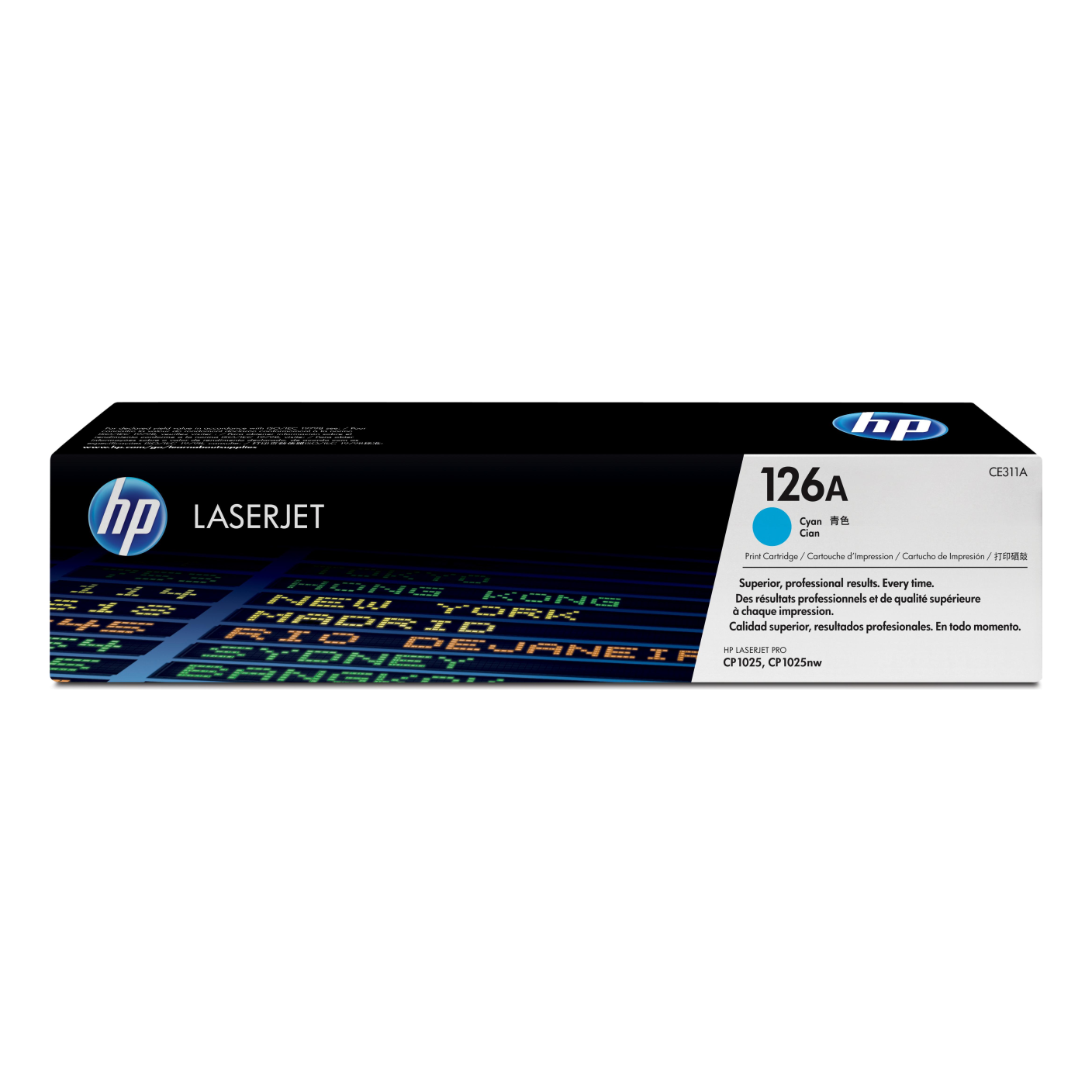 Tóner HP Original 126A Cian – Para CP1025, Pro 100, Pro M175 (CE311A)