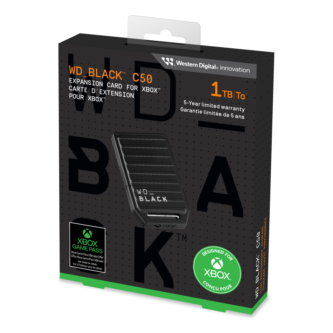 SSD WESTERN DIGITAL WDBMPH0010BNC-WCSN