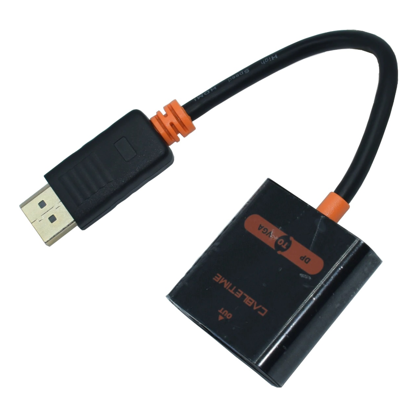 Adaptador DisplayPort  a VGA OVALTECH OVDP-VGA