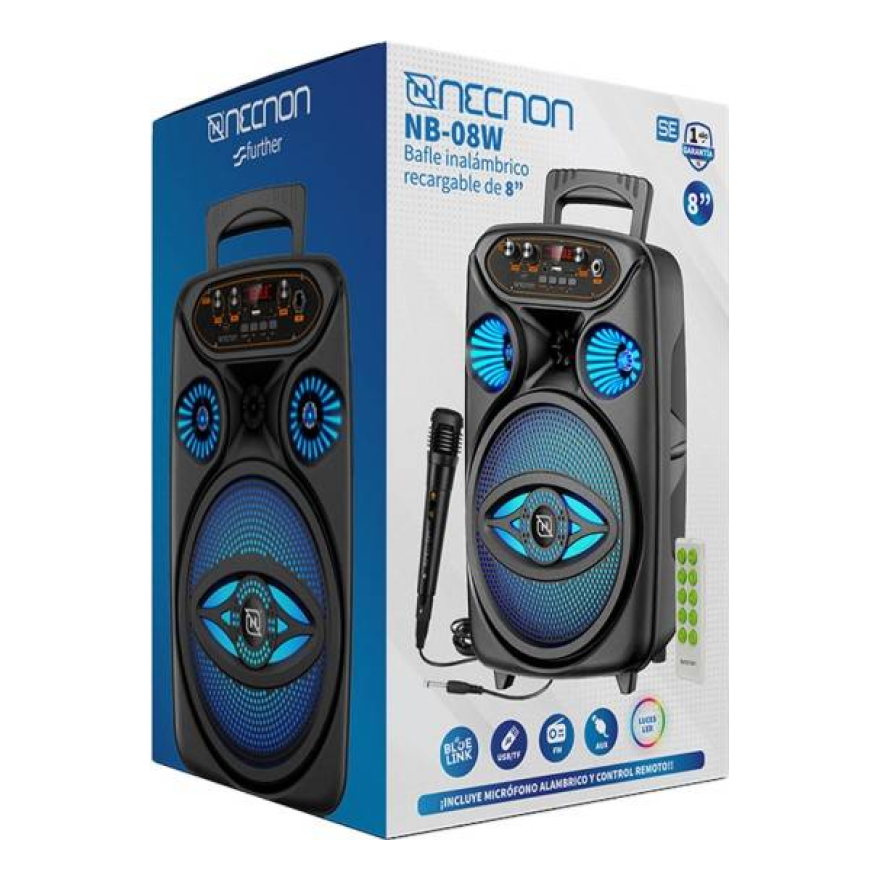 Bocina NECNON NB-08Y
