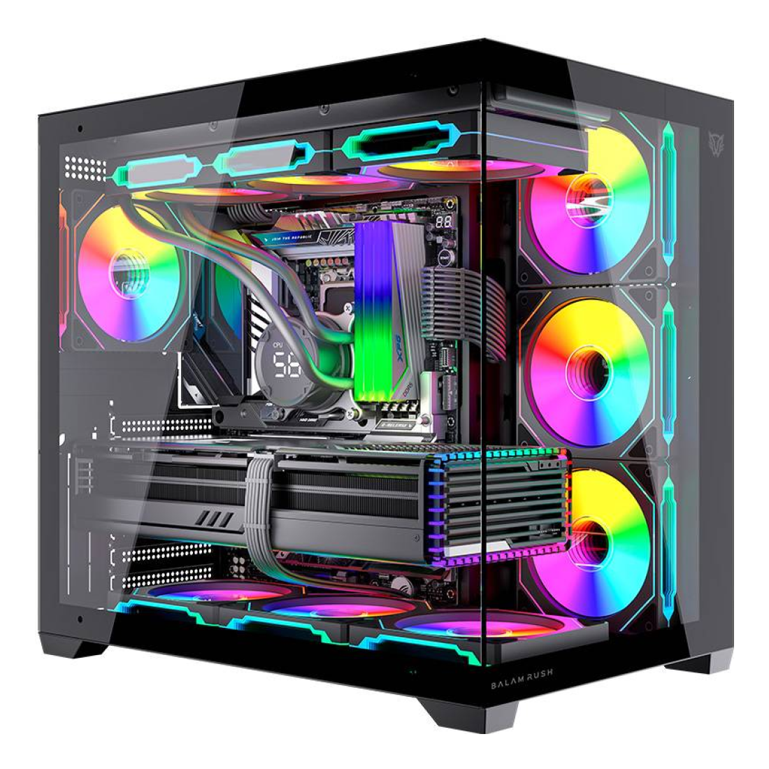 Gabinetes Gaming Balam Rush TANK CORE ULTRA GM925
