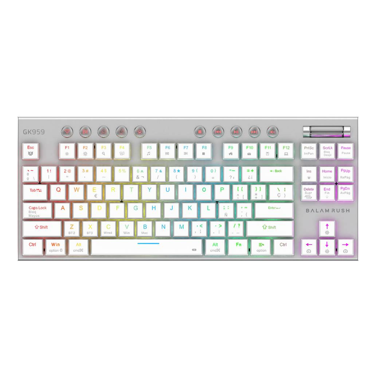Teclados Gaming Balam Rush GK959
