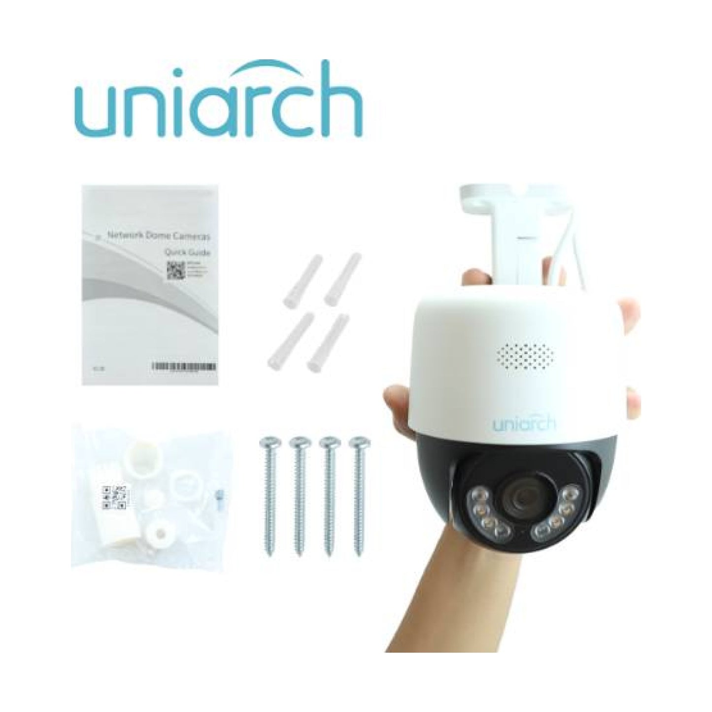 Cámara domo IP UNIARCH IPC-P213-AF40KC