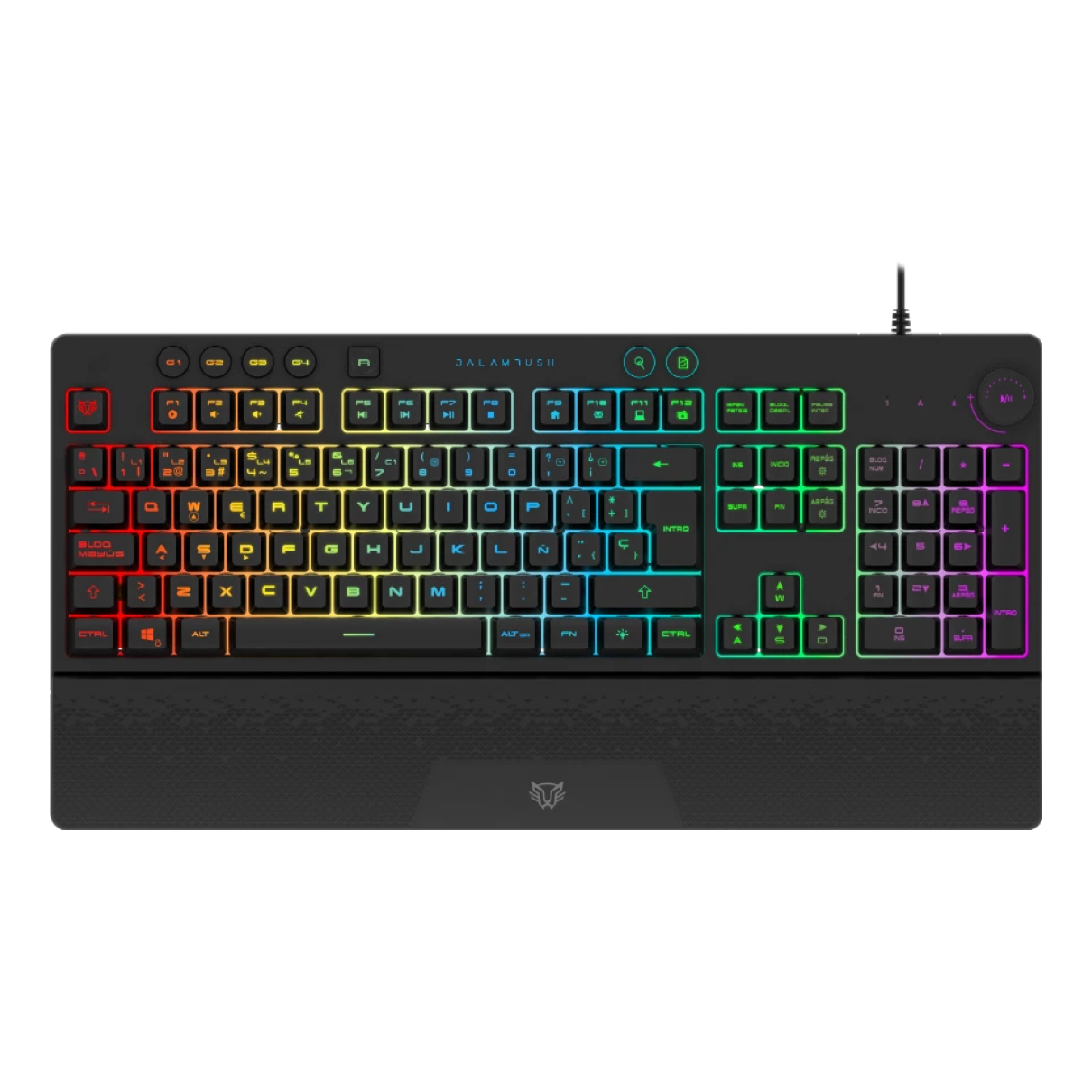 Kit teclado y mouse Balam Rush KTM777