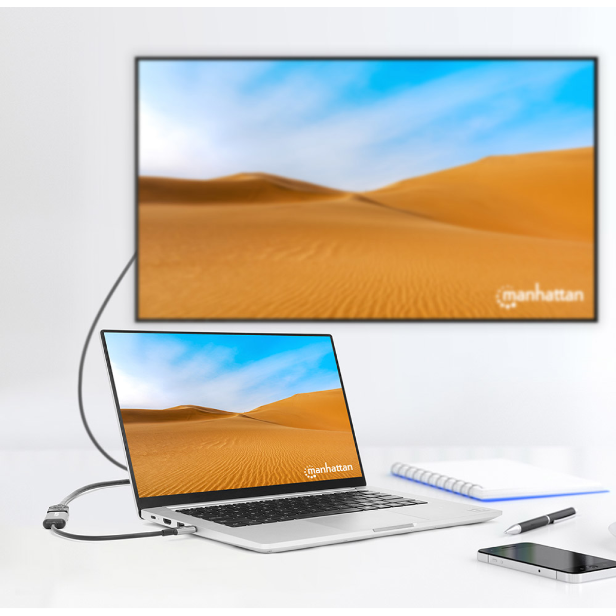 Convertidor USB a HDMI INTELLINET 153706