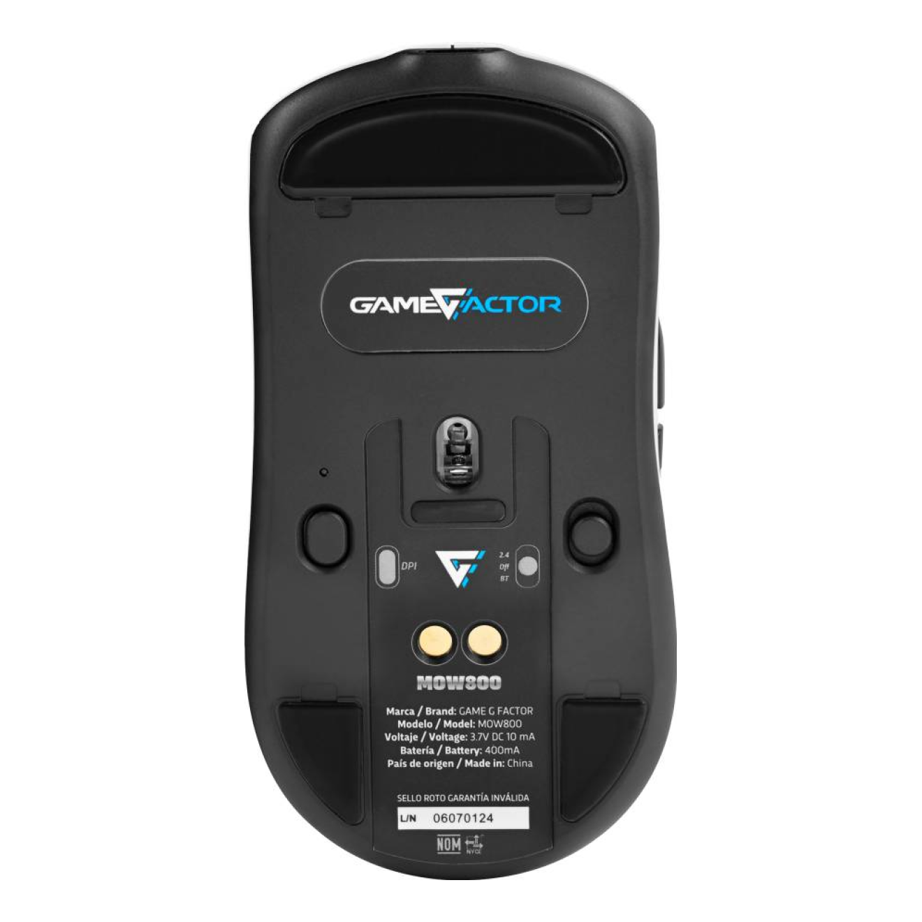 Mouse Gaming VORAGO MOW800-WH