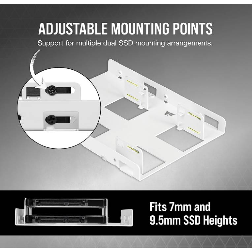 Accesorios para Racks CORSAIR CSSD-BRKT2W