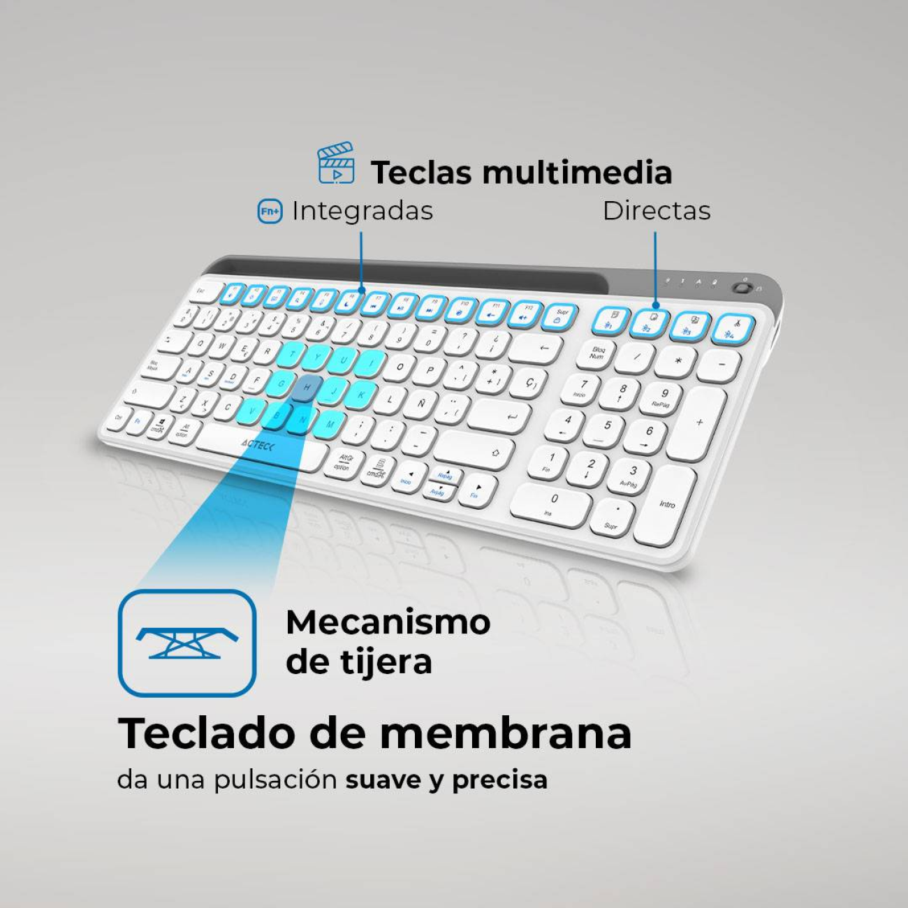 Teclados ACTECK TI747