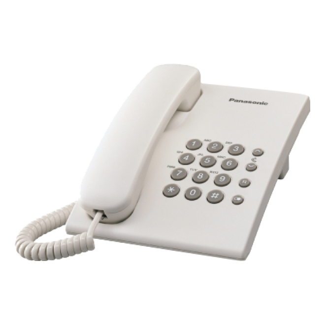 Teléfono Analógico PANASONIC KX-TS500MEW