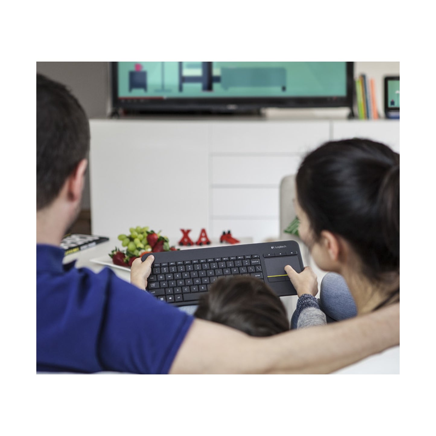 Teclado LOGITECH K400 PLUS