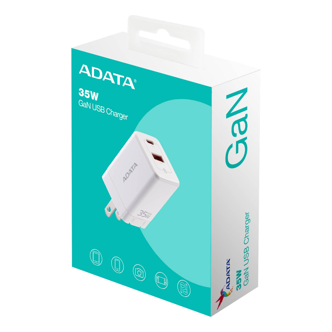 Cargadores ADATA CHARGERU-0352-QCPDWH