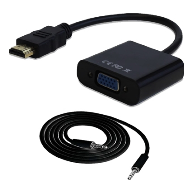 Convertidor HDMI a VGA BROBOTIX 110964N