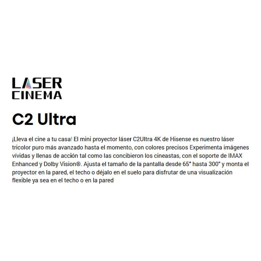 Televisiones Hisense C2 ULTRA