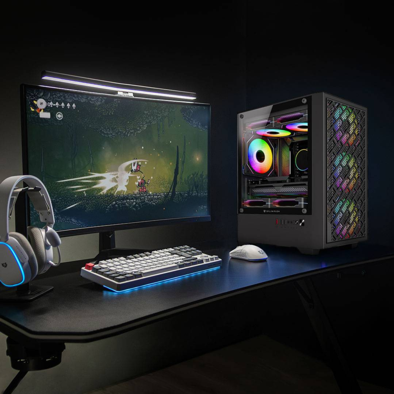 Gabinetes Gaming Balam Rush NITROX EDGE AIRCOOL 4700A