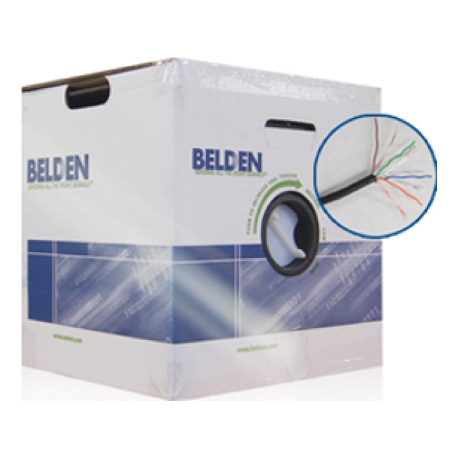 Bobina de Cable UTP CAT6+ BELDEN 2412 010A1000