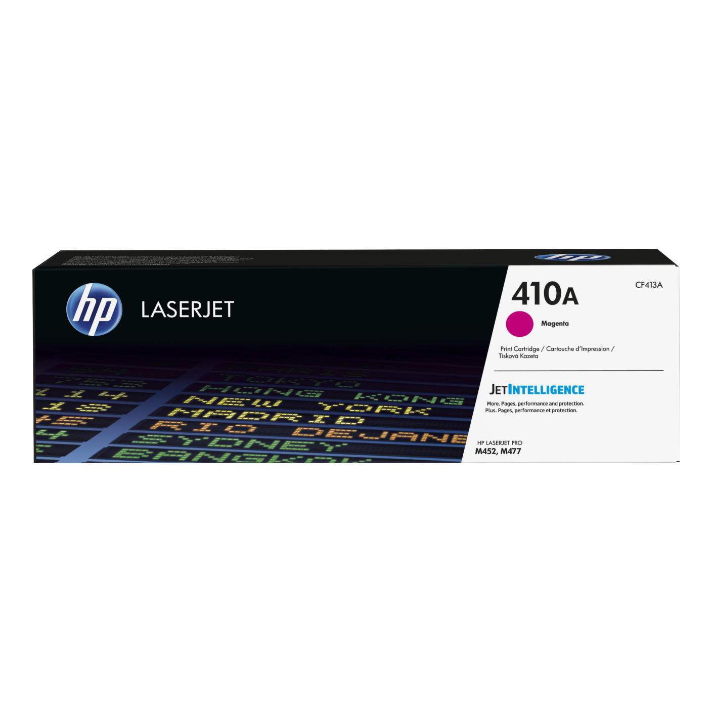 Tóner HP Original 410A Magenta – Para M452, M477, M377 (CF413A)