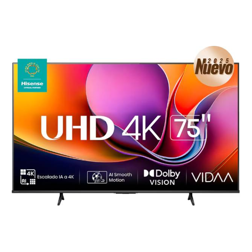 Televisiones Hisense 75A65NV