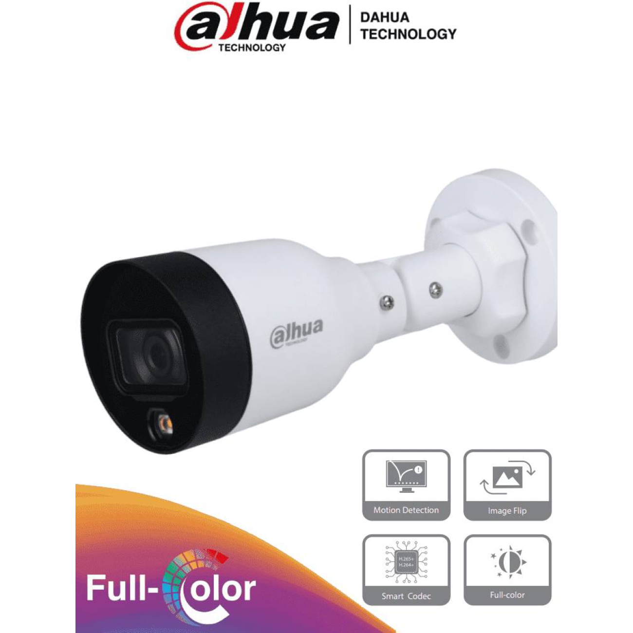 Cámara Bala Dahua Technology IPC-HFW1239S1-LED-S4