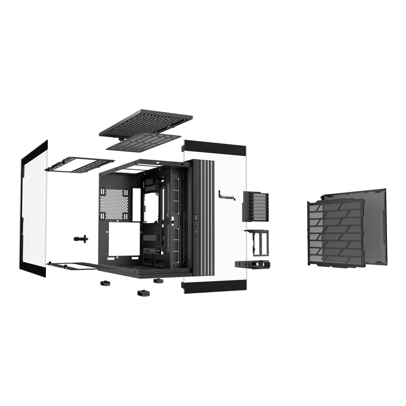 Gabinetes Gaming Be Quiet LIGHT BASE 900 BLACK