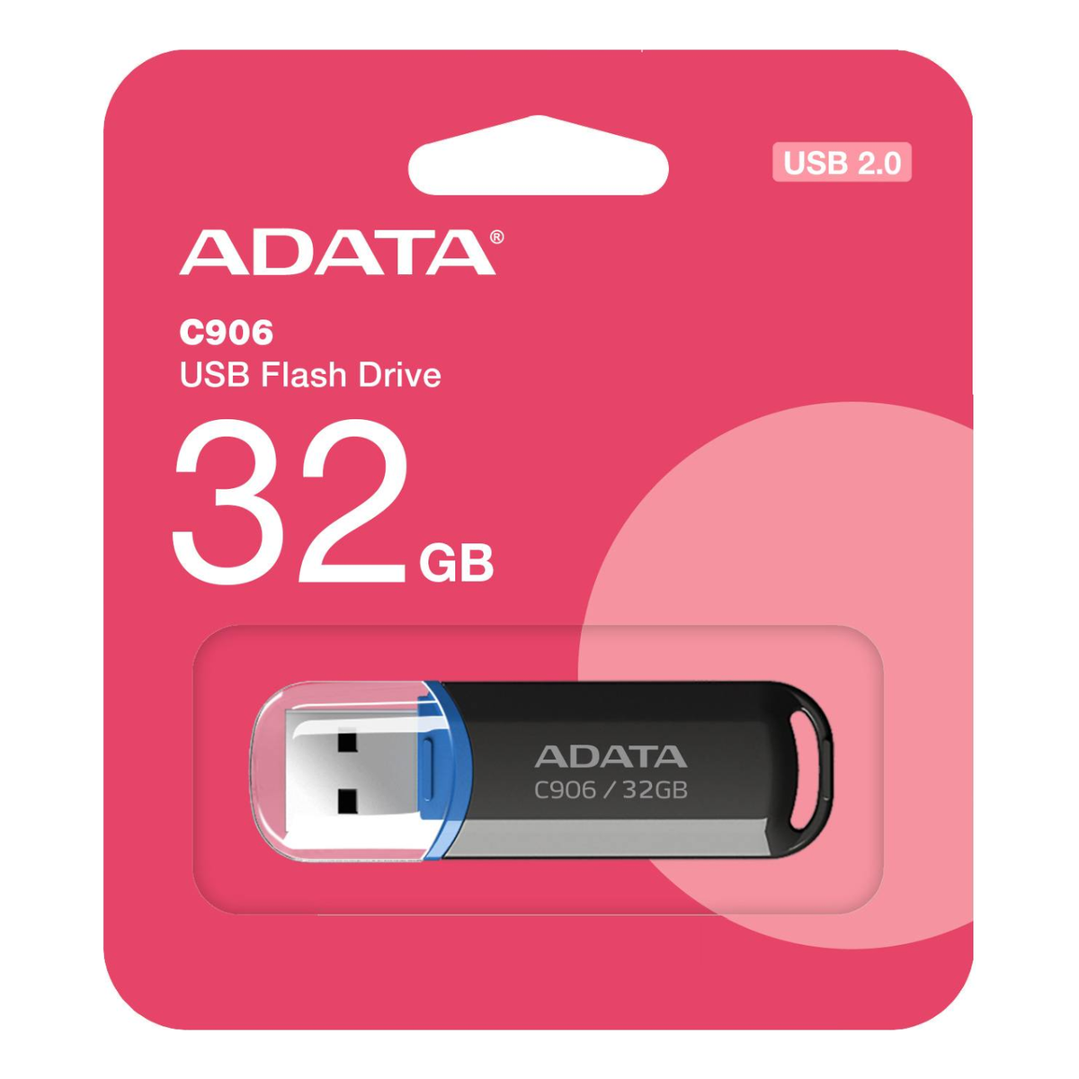 Memoria USB ADATA C906 32 GB Negro (AC906-32G-RBK)