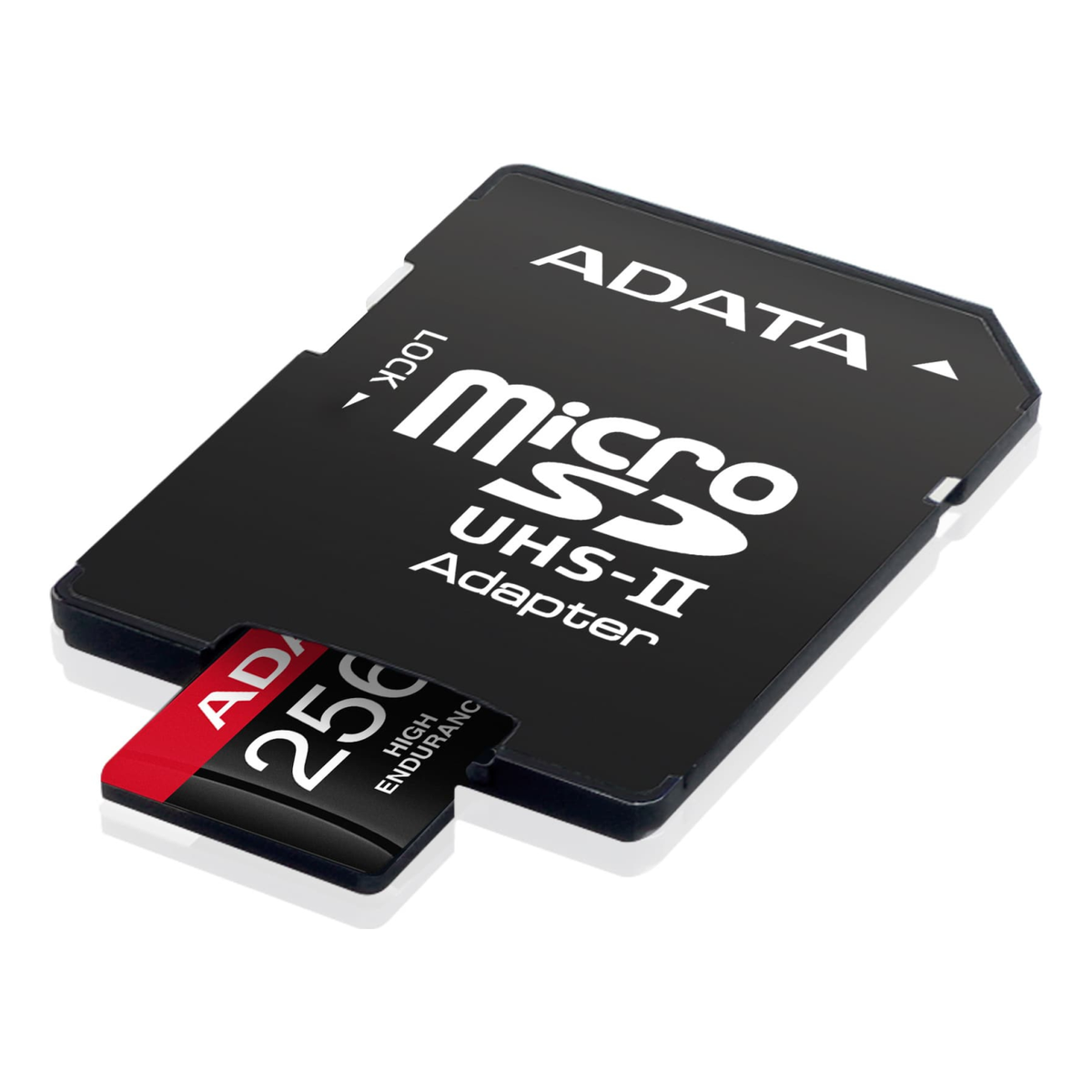 Tarjeta de Memoria microSDXC ADATA High Endurance 256 GB UHS-I U3 (AUSDX256GUI3V30SHA2-RA1)