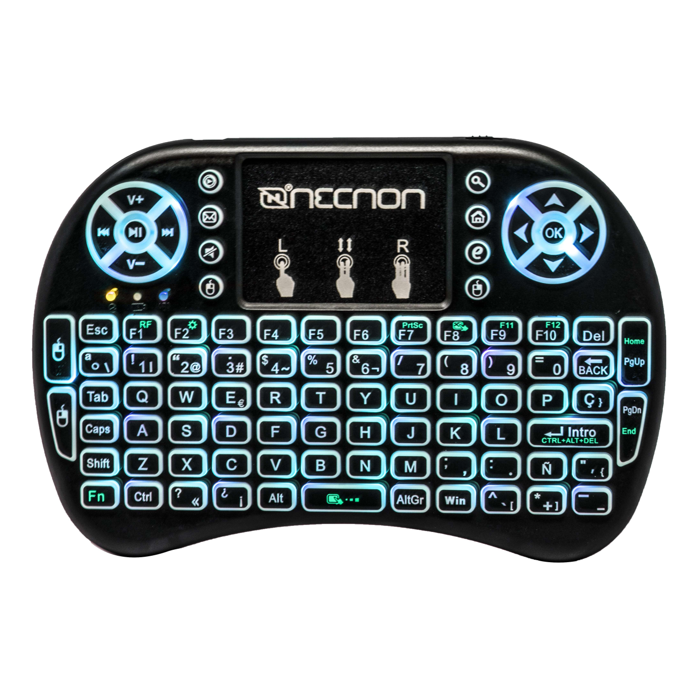 Control Remoto con Mousepad y Teclado NECNON NCR-01