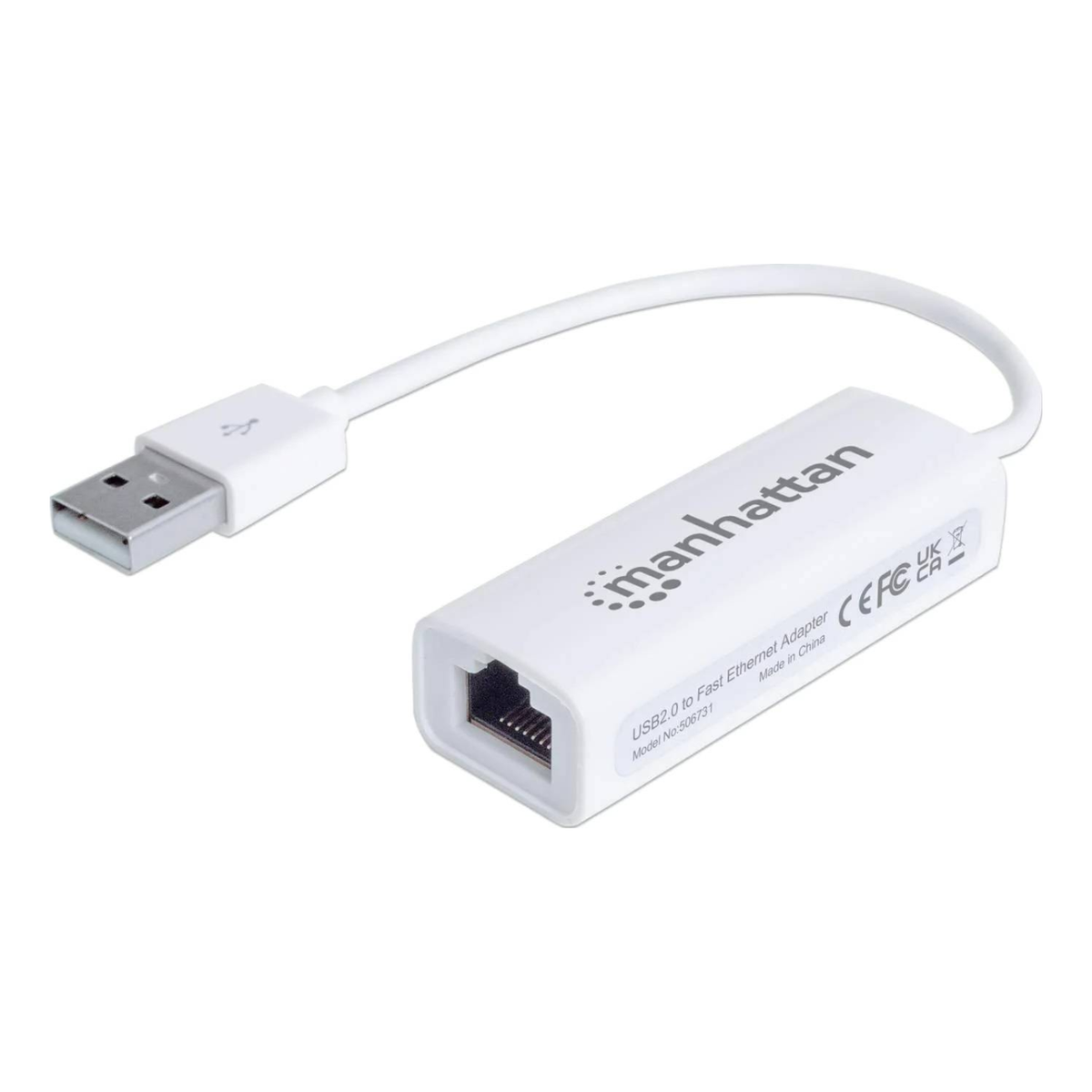 Tarjeta de Red USB - Ethernet MANHATTAN 506731