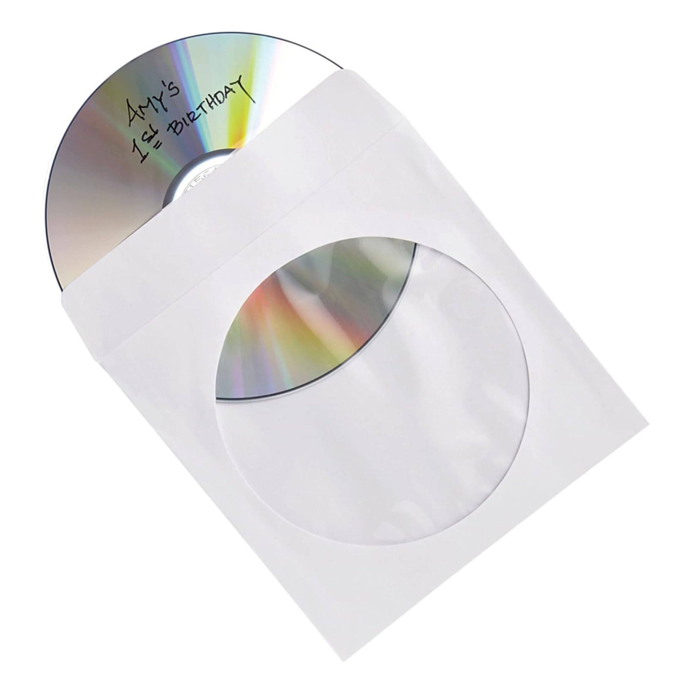 Sobre de papel para CD/DVD VERBATIM Sobre de Papel CD/DVD